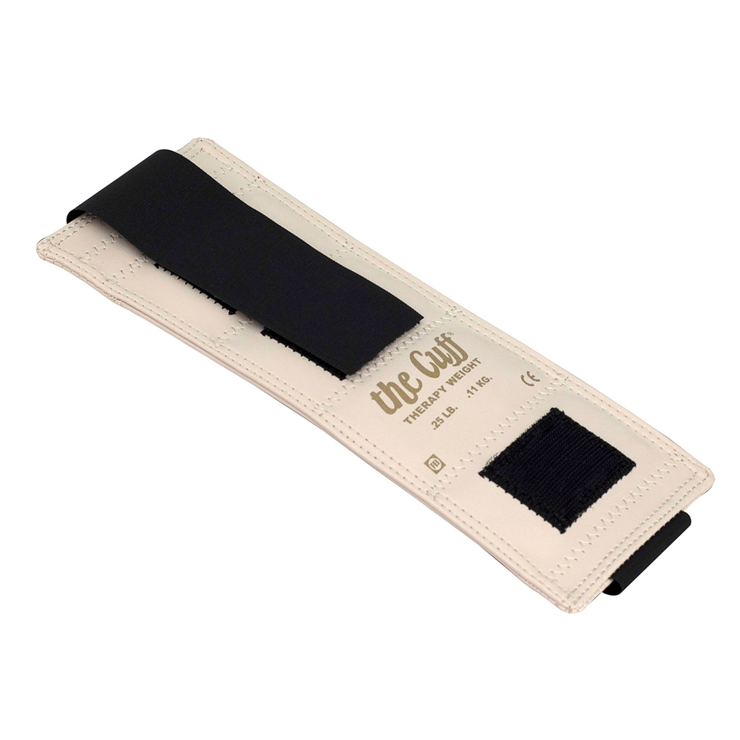 Original Adjustable Ankle and Wrist Weight for Yoga, Dance, Running, Cardio, Aerobics, Toning, and Physical Therapy. .25 Lb , White